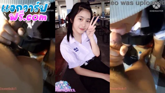 คลิปหลุดนักศึกษา น้องโม๊คควยให้ผัวลีลาอย่างเด็ด เลียหัวควยสุดเสียว แล้วถกกระโปรงตัวเองขึ้นขย่มควยให้ น้ำแตกเต็มรูหี xxxไทย