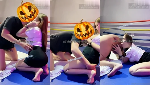 คลิปหลุด Jeenzen สาวไทยนมโตหน้าหวาน หีงามโดนตอกจนเงี่ยนเสียว น้องพีชโดนรุมโทรม ก่อนจะโดนกระหน่ำแทงรัวๆ ครูแพรวนัดเย็ดน้องบูม